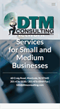 Mobile Screenshot of dtmconsulting.com